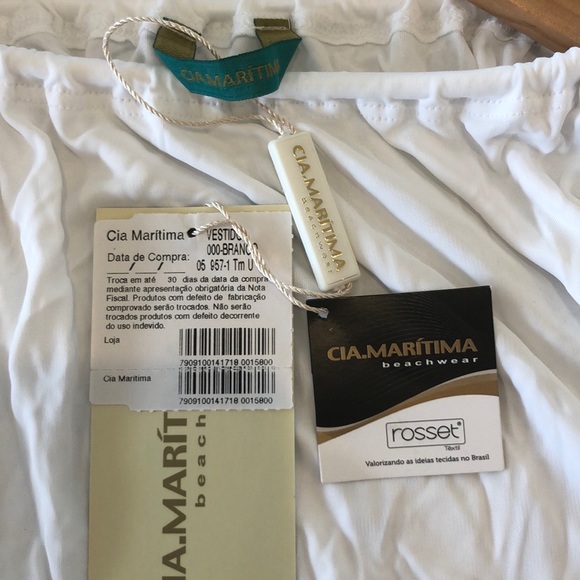 Cia Maritima Black Or White Cover Up - One Size - Picture 7 of 7